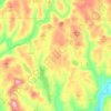 Lemon Township topographic map, elevation, terrain