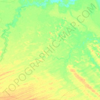 Kusur topographic map, elevation, terrain