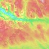 Sunny Brae topographic map, elevation, terrain