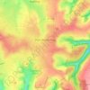 Petit-Réderching topographic map, elevation, terrain