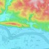 93090 topographic map, elevation, terrain
