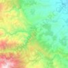 Kaytagsky District topographic map, elevation, terrain