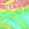 Montaren-et-Saint-Médiers topographic map, elevation, terrain