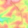 Universal topographic map, elevation, terrain