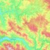 Ranikhet topographic map, elevation, terrain