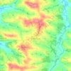 Francescas topographic map, elevation, terrain