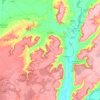 Astudillo topographic map, elevation, terrain