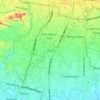 Sewon topographic map, elevation, terrain