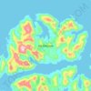 Isla Valenzuela topographic map, elevation, terrain