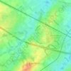 Ottergem topographic map, elevation, terrain