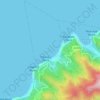 Fagali'i topographic map, elevation, terrain