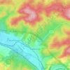 Niedereimer topographic map, elevation, terrain