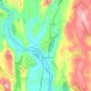 New Milford topographic map, elevation, terrain