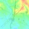 Jacksonville topographic map, elevation, terrain