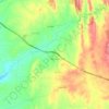 Villarrubio topographic map, elevation, terrain