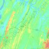 Bradley County topographic map, elevation, terrain