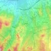 Lefka topographic map, elevation, terrain