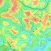 Acupe topographic map, elevation, terrain