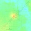 Venedy topographic map, elevation, terrain