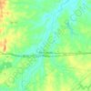 São Luís do Curu topographic map, elevation, terrain