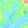 Deep River topographic map, elevation, terrain