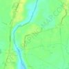 Cambaog topographic map, elevation, terrain