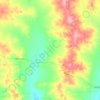 Welbungin topographic map, elevation, terrain