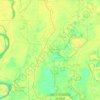 Sharkey County topographic map, elevation, terrain