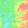 Roscoe Township topographic map, elevation, terrain