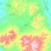 Çiftlik topographic map, elevation, terrain