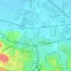 Krapyak topographic map, elevation, terrain