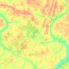 Барсуковское сельское поселение topographic map, elevation, terrain