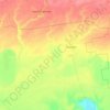 Ivanivka settlement hromada topographic map, elevation, terrain