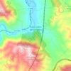 Paracuellos de la Ribera topographic map, elevation, terrain