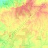 Haute-Kotto topographic map, elevation, terrain