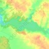 Cowan Lake topographic map, elevation, terrain