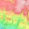 La Pommeraye topographic map, elevation, terrain