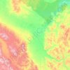 Верхнеколымский улус topographic map, elevation, terrain
