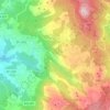 Morgadáns topographic map, elevation, terrain