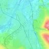 Le Coteau topographic map, elevation, terrain