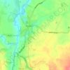 Audlem topographic map, elevation, terrain