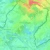 Flines-lès-Mortagne topographic map, elevation, terrain
