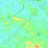 Vengola topographic map, elevation, terrain