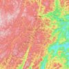 Marechal Floriano topographic map, elevation, terrain