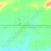 Bartelso topographic map, elevation, terrain