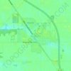 Edinburg topographic map, elevation, terrain