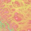 Area E (Ootsa Lake/François Lake) topographic map, elevation, terrain