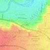 Los Ceibos topographic map, elevation, terrain