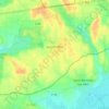 La Jonchère topographic map, elevation, terrain