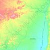 Bikita topographic map, elevation, terrain